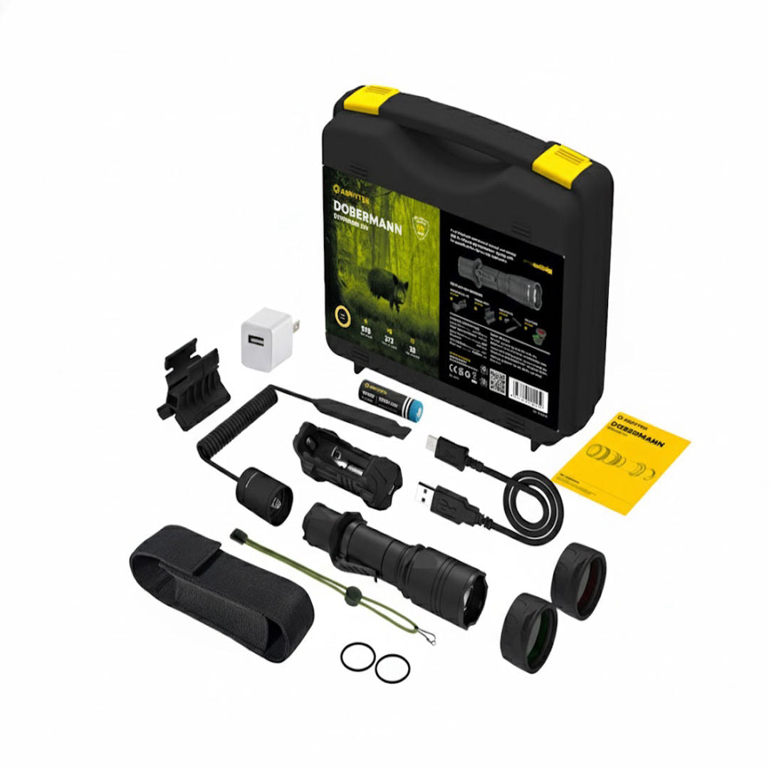 Armytek Flashlights Dobermann Extended Set Warm