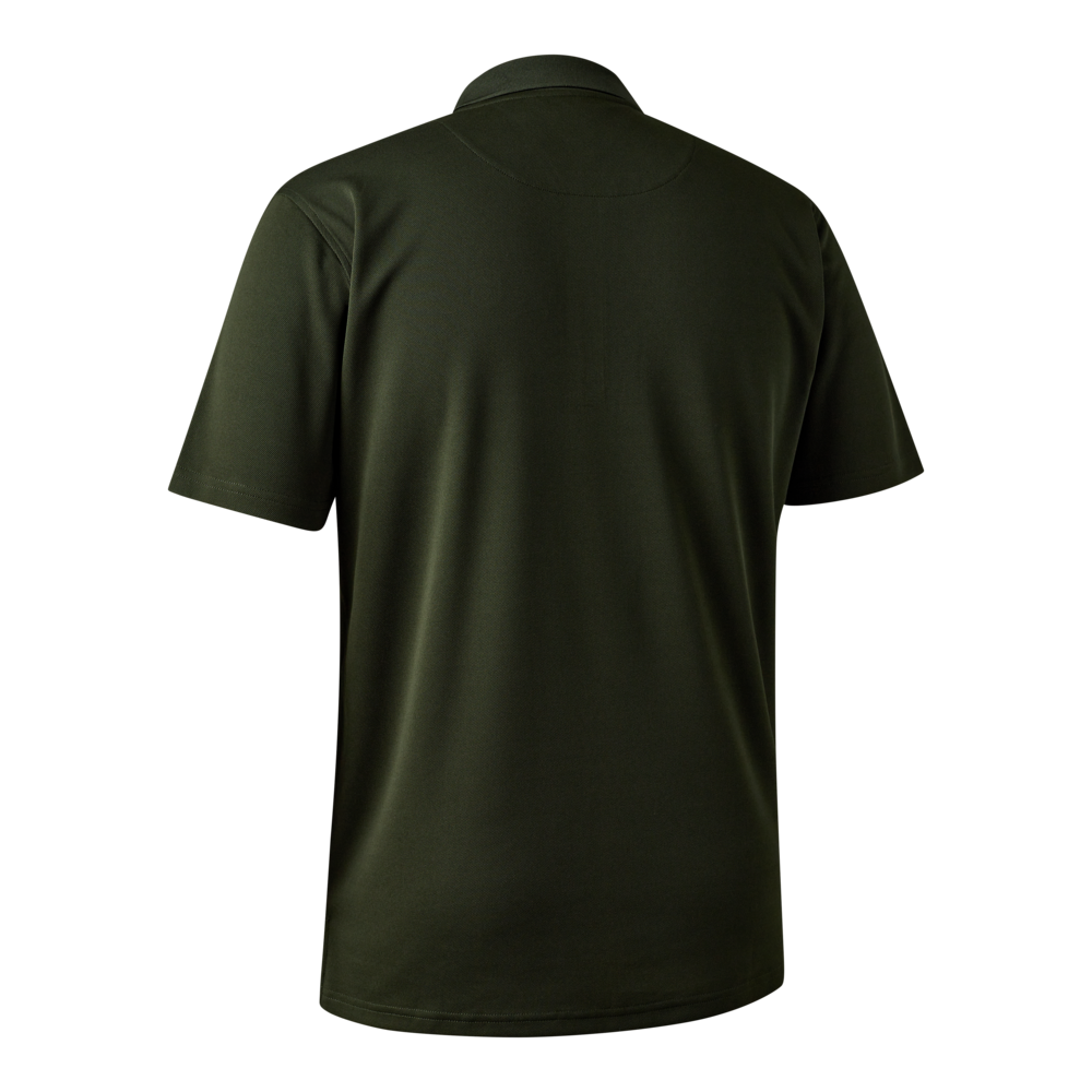 Deerhunter Climate Polo Shirt with 37.5® Technology Forest Ember