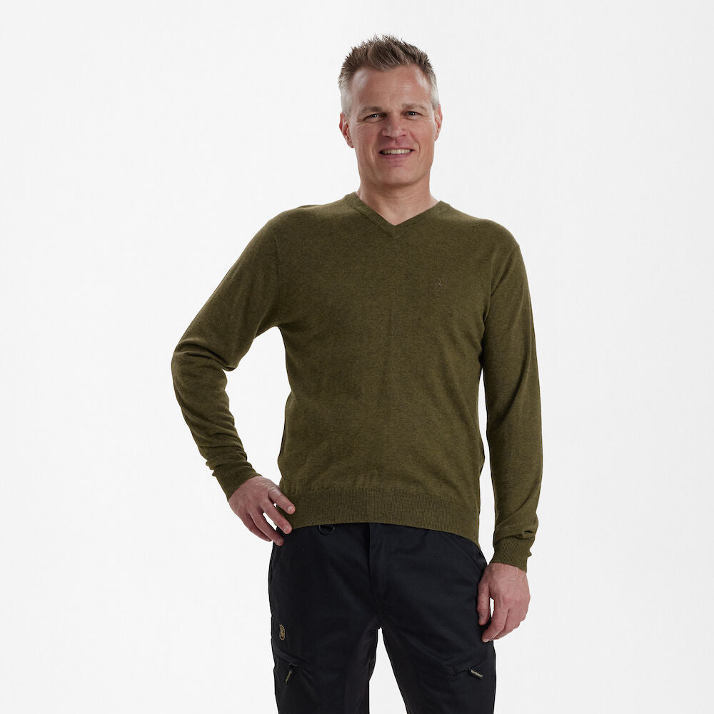 Deerhunter Kingston Knit with V-Neck