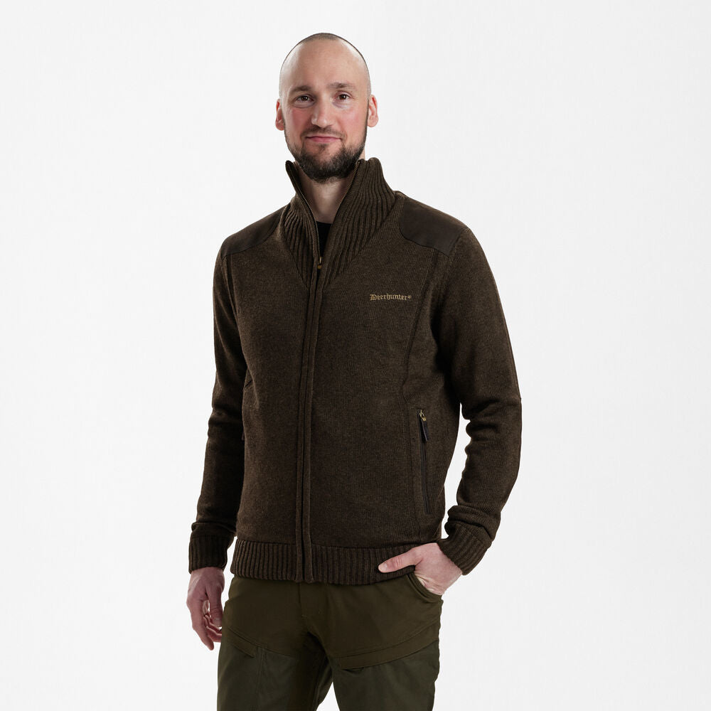 Deerhunter Carlisle Knit Cardigan with Stormliner