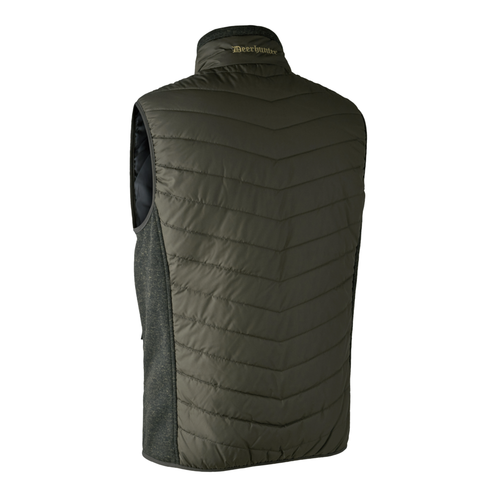 Deerhunter Moor Padded Waistcoat with knit