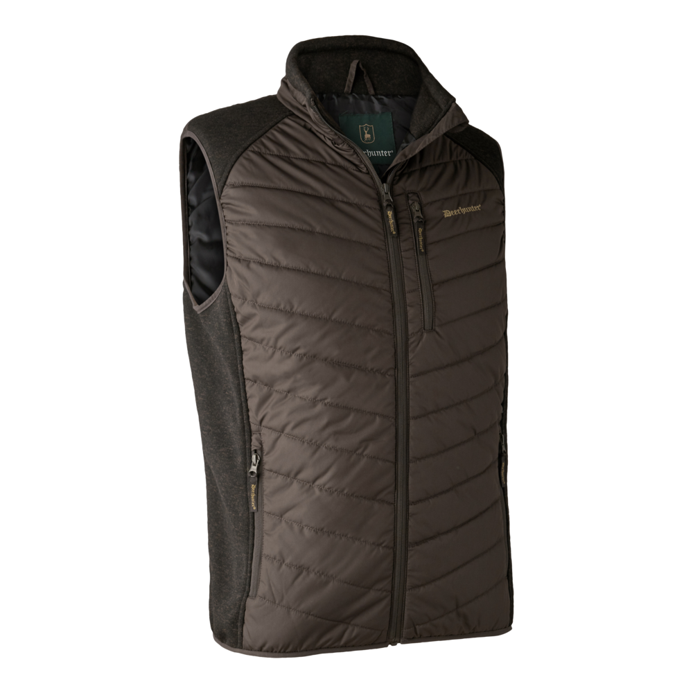 Deerhunter Moor Padded Waistcoat with knit