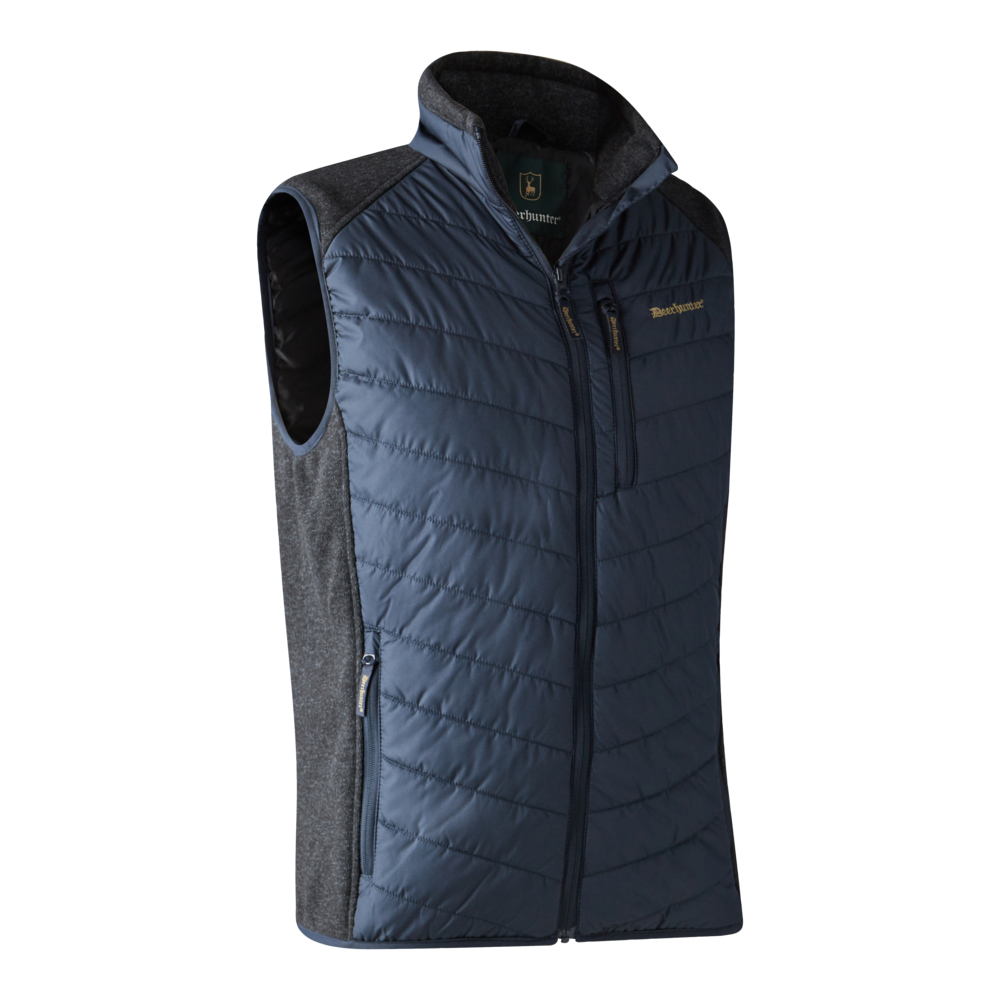 Deerhunter Moor Padded Waistcoat with knit