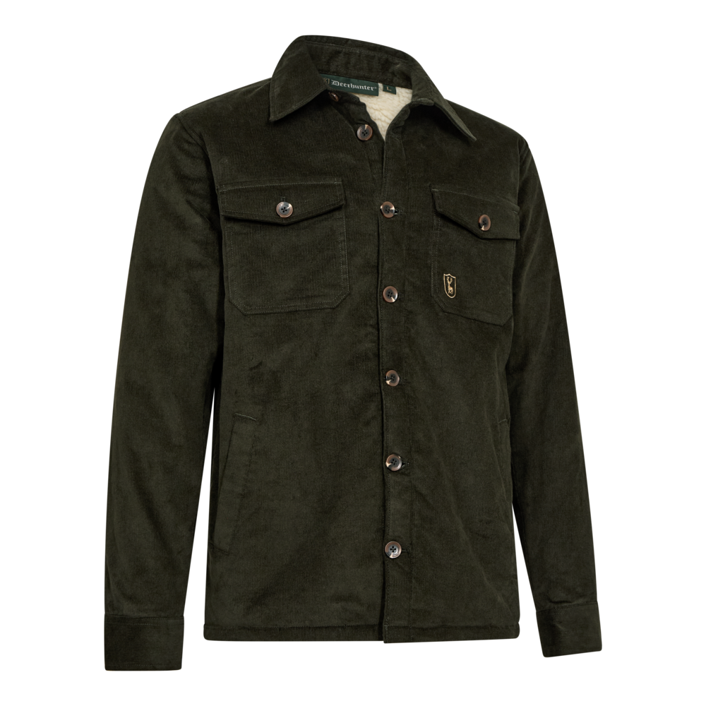 Deerhunter Sherpa Lined Corduroy Jacket – Timber