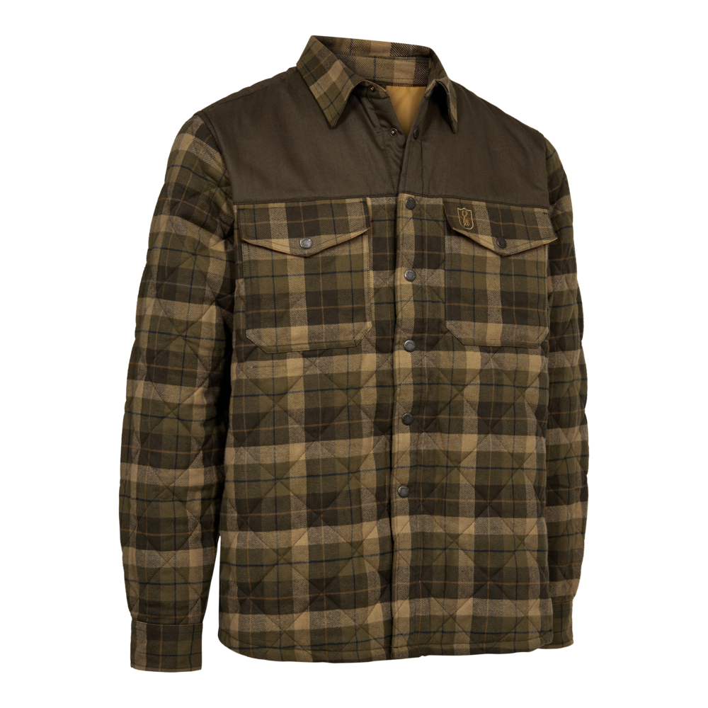Deerhunter Elbert Lined Shirt Jacket Check
