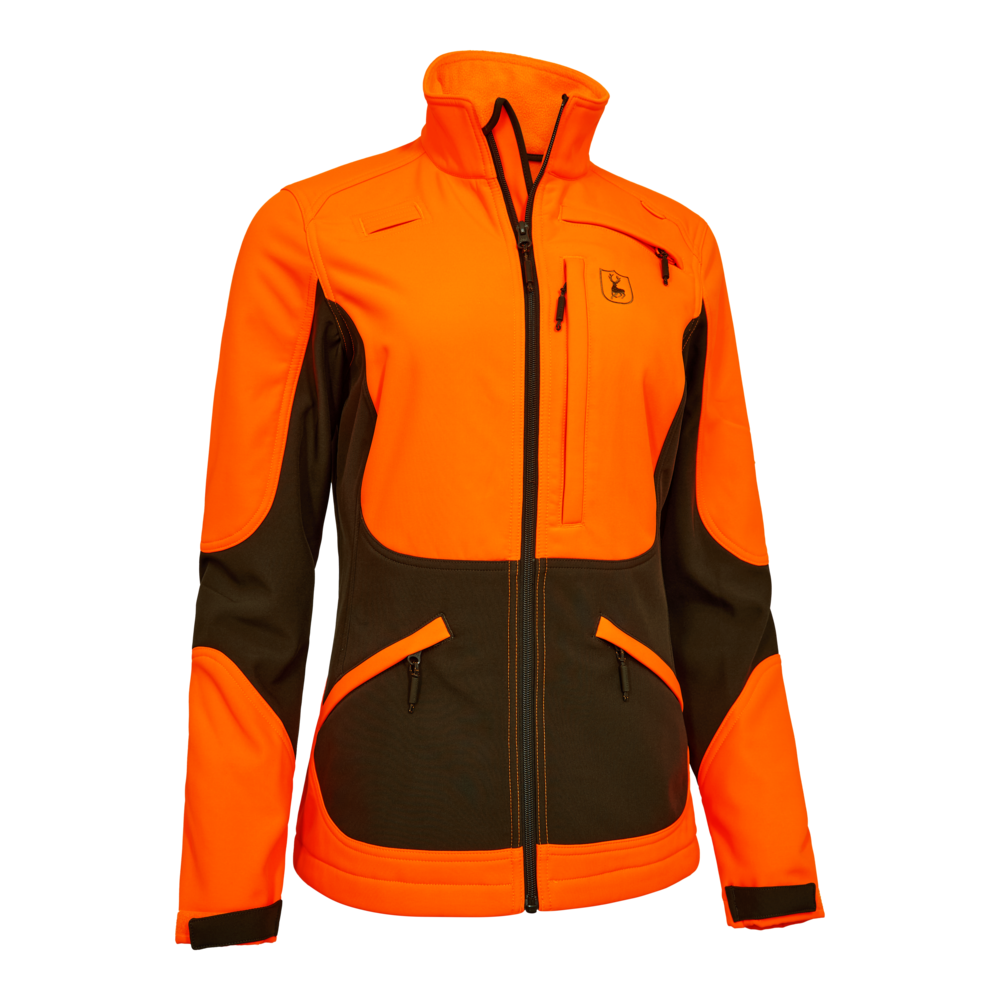Deerhunter Lady Rogaland Softshell Jacket Safety Orange