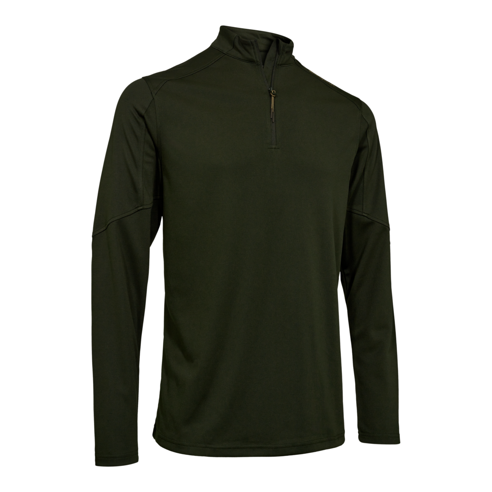 Deerhunter Climate ½-zip T-shirt L/S with 37.5® Technology Forest Ember