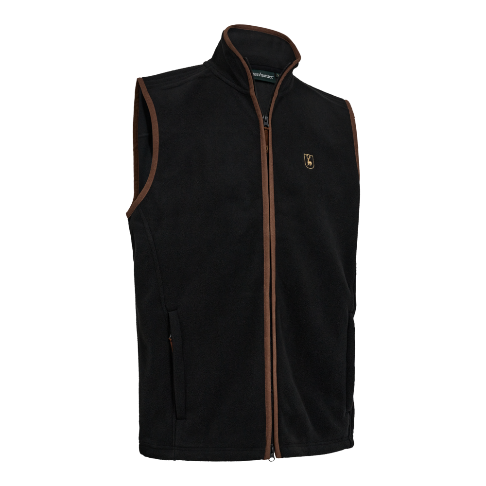Deerhunter Cumbria Fleece Vest Anthracite Grey