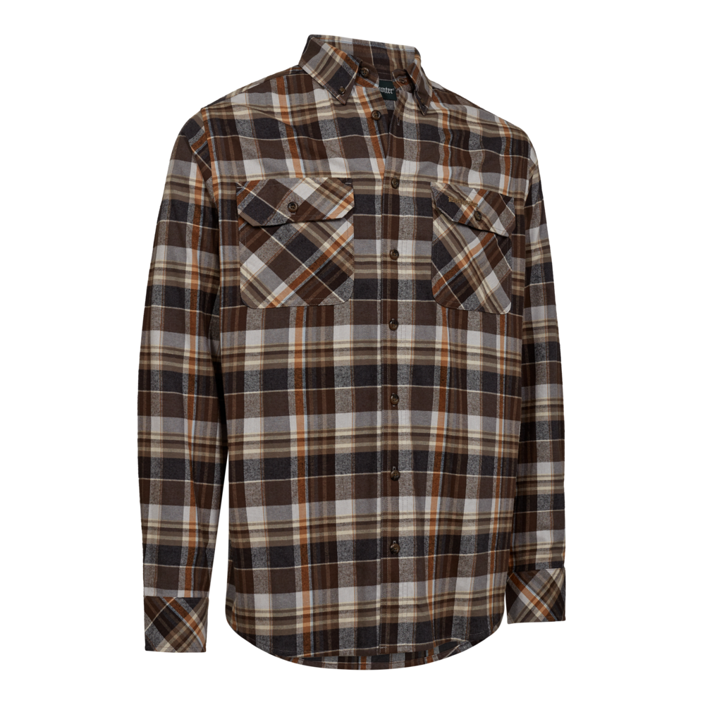 Deerhunter Robert Hemd Brown Check