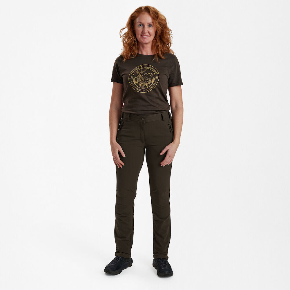 Deerhunter Lady Ann Full Stretch Pants Fallen Leaf