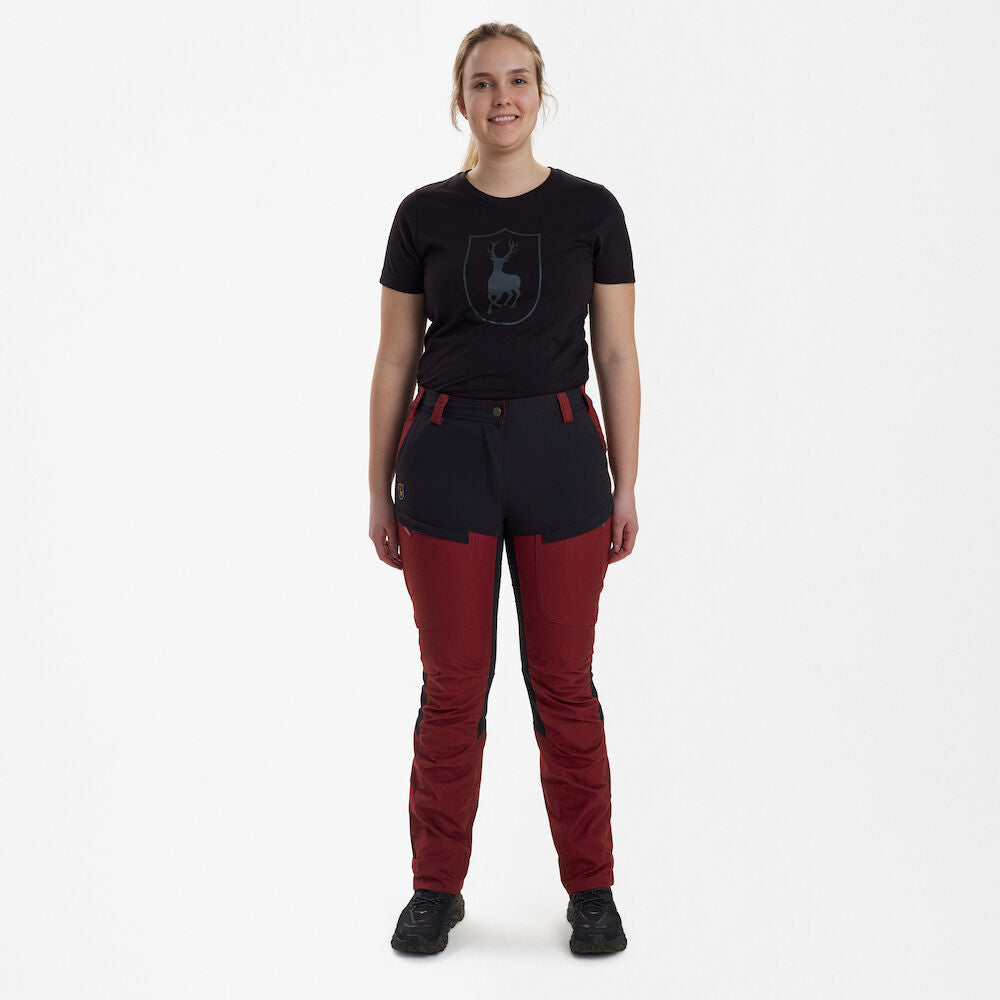 Deerhunter Lady Ann Pants Oxblood Red