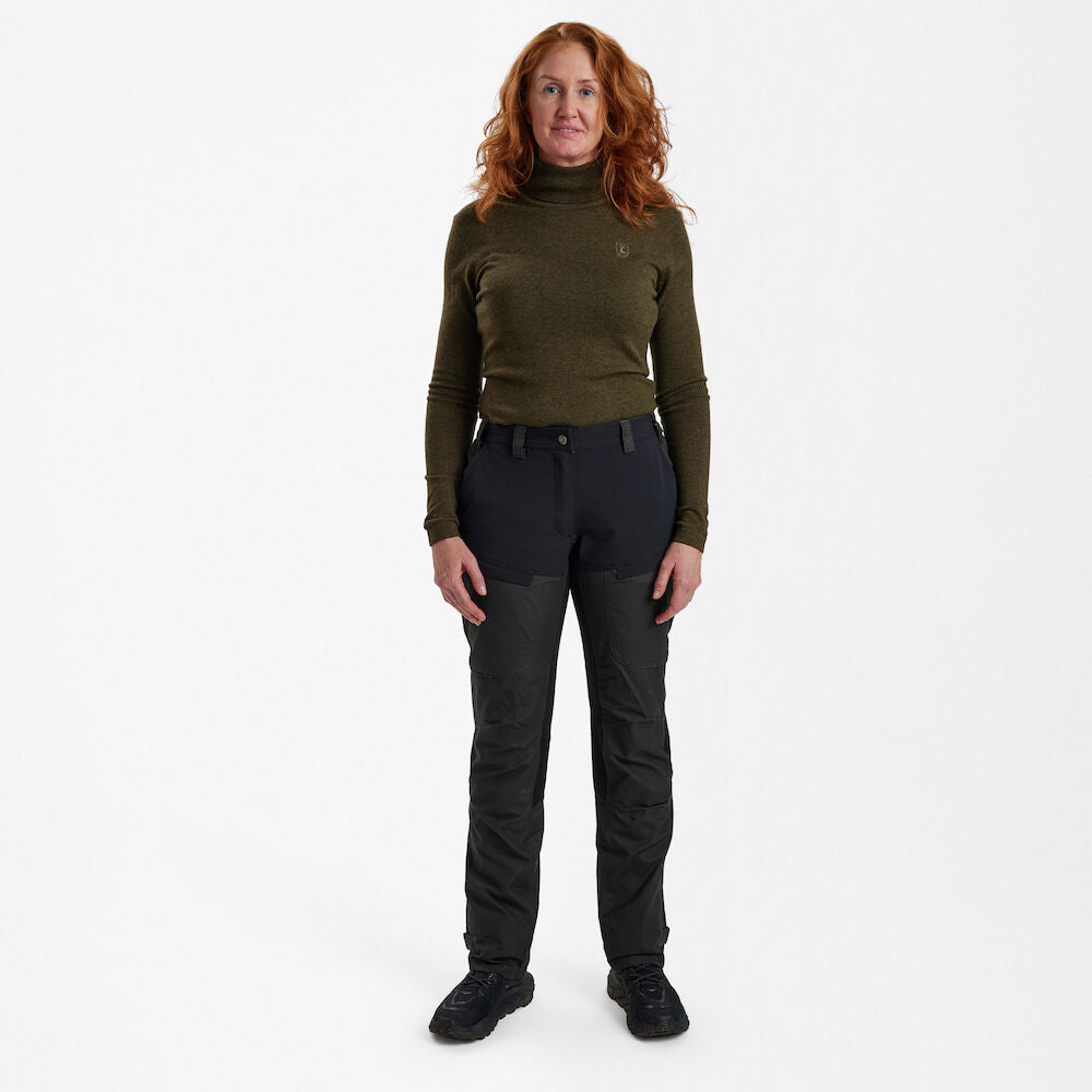 Deerhunter Lady Ann trousers with membrane Black Ink