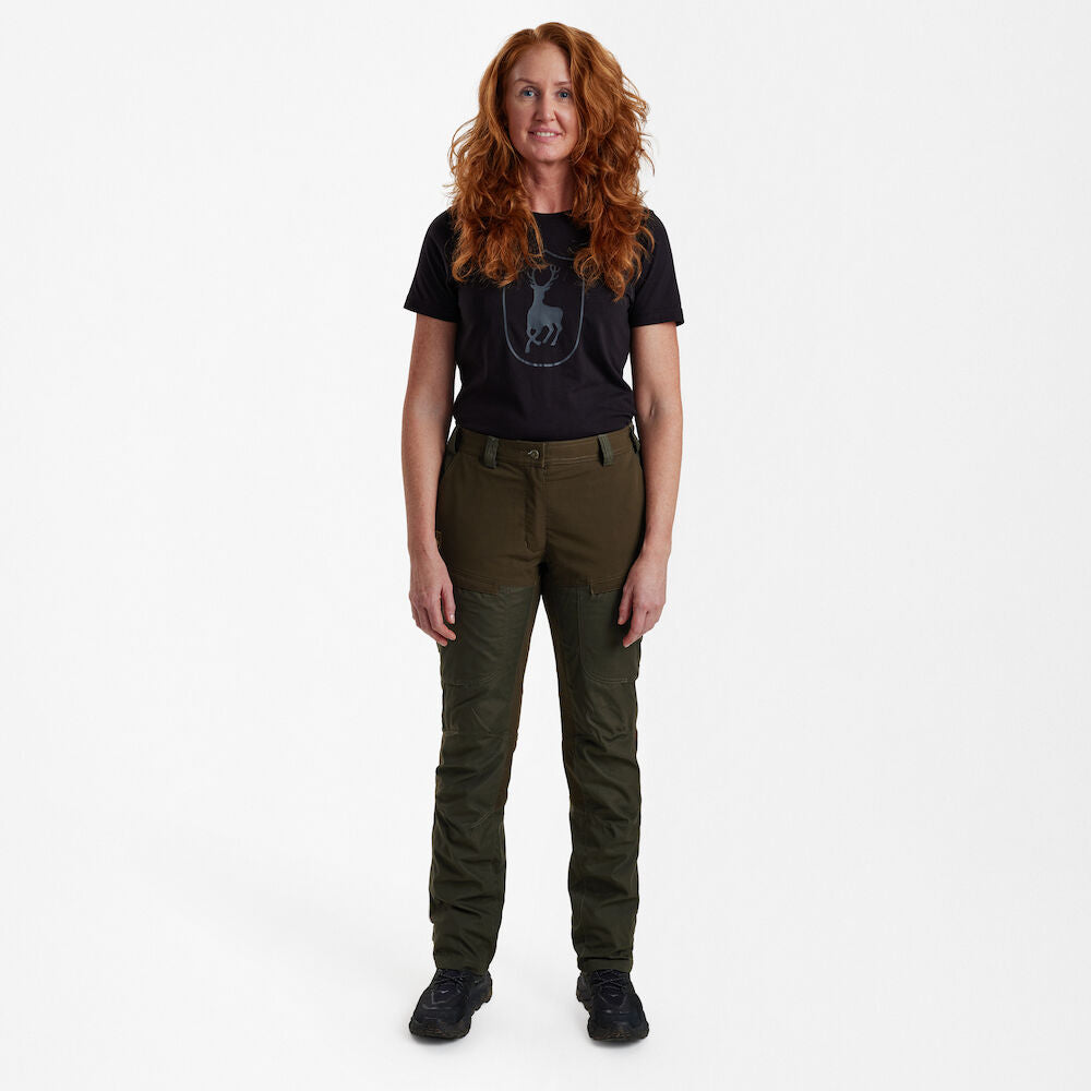 Deerhunter Lady Ann trousers with membrane Deep Green