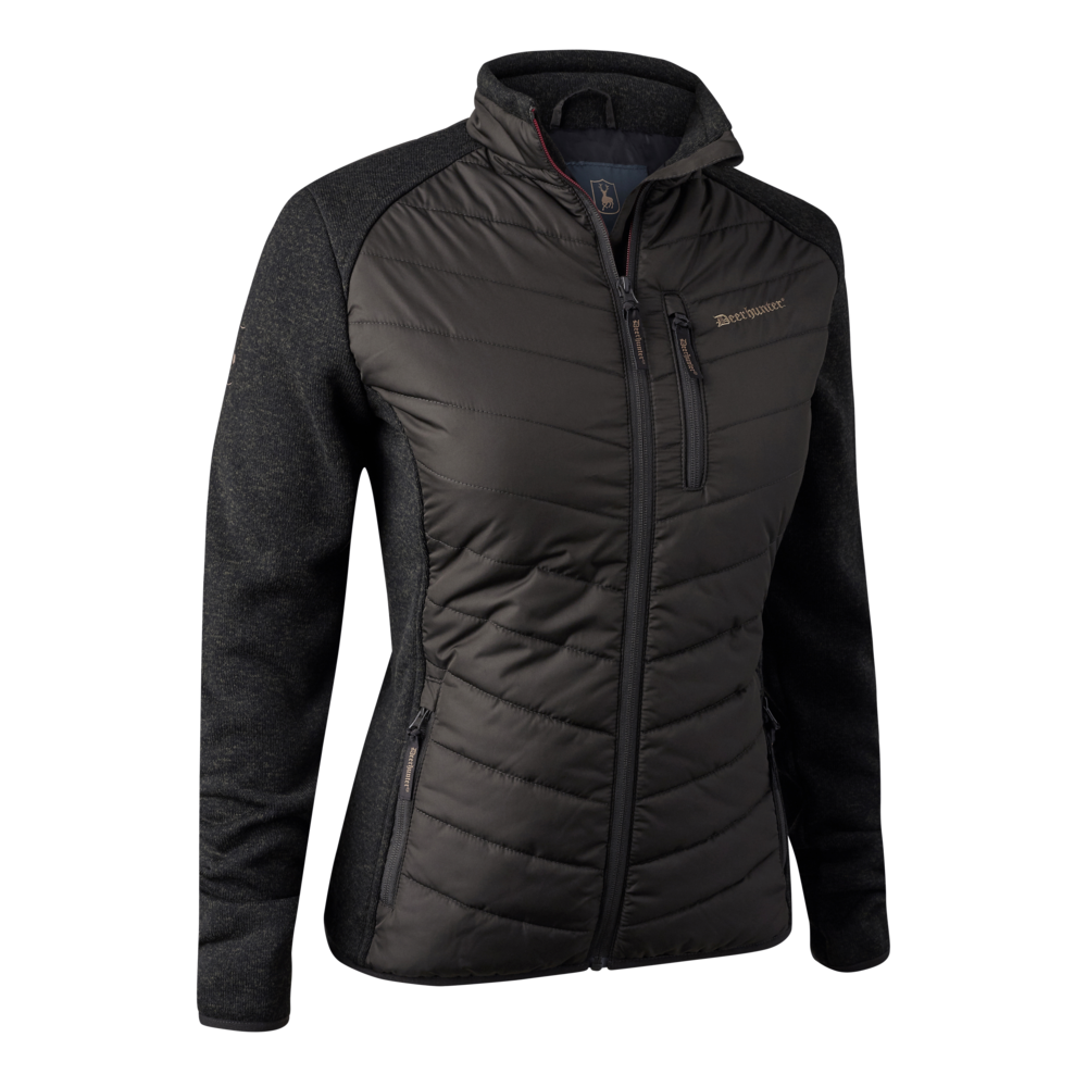 Deerhunter Lady Caroline Padded Jacket Brown Leaf