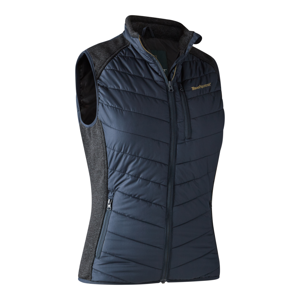 Deerhunter Lady Caroline Padded Vest Dark Blue