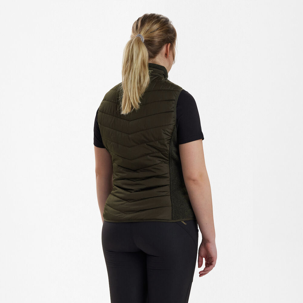 Deerhunter Lady Caroline Padded Vest Timber