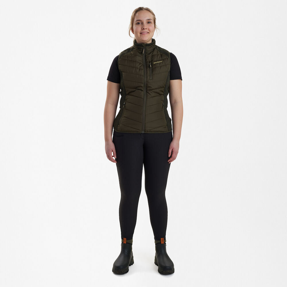 Deerhunter Lady Caroline Padded Vest Timber