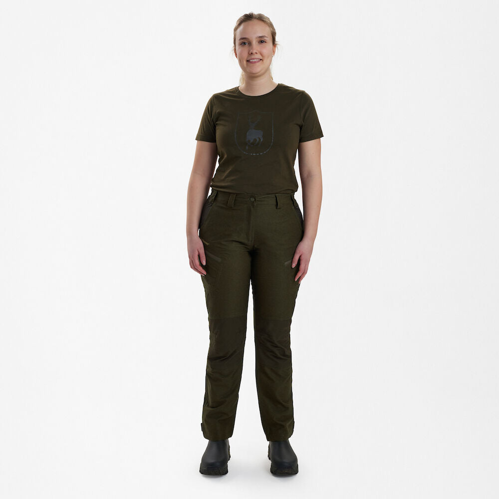 Deerhunter Lady Chasse Pants Olive Night melange