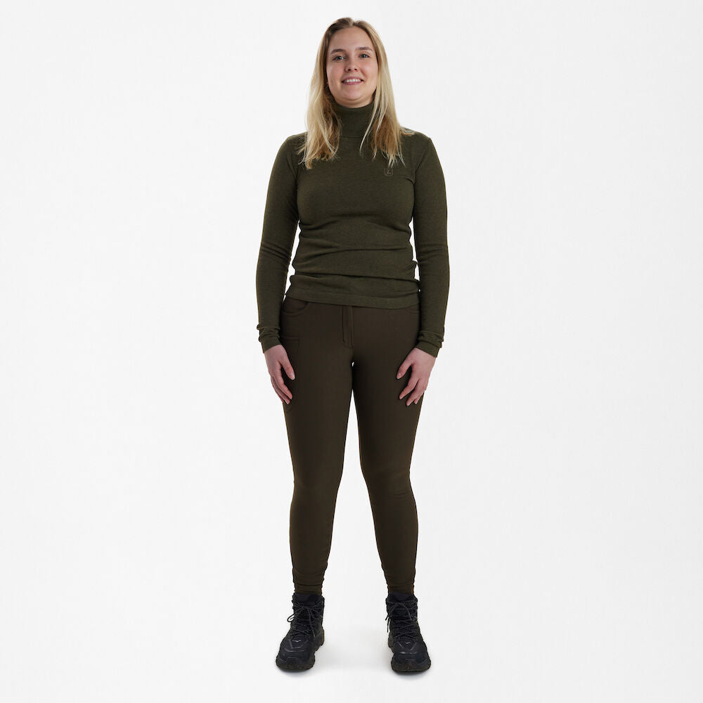 Deerhunter Lady Darlington turtleneck Green Melange