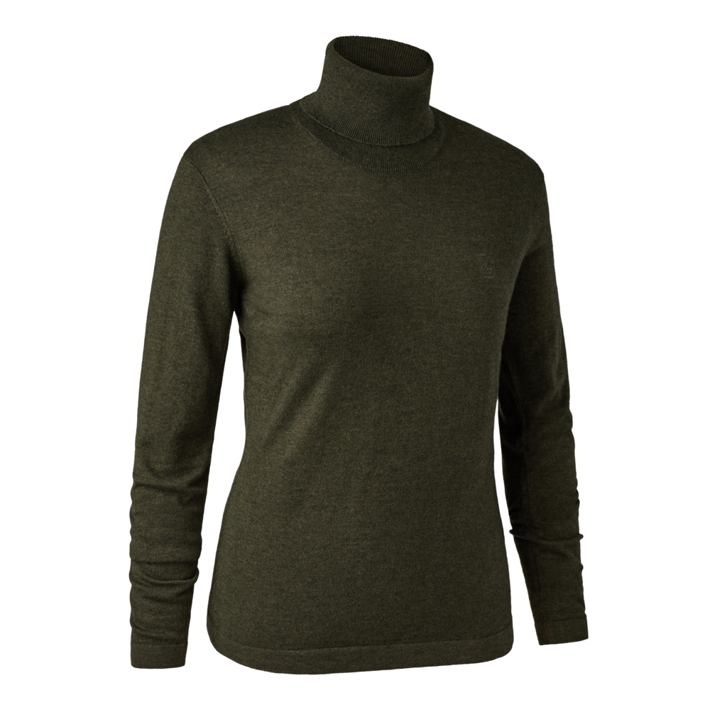 Deerhunter Lady Darlington turtleneck Green Melange