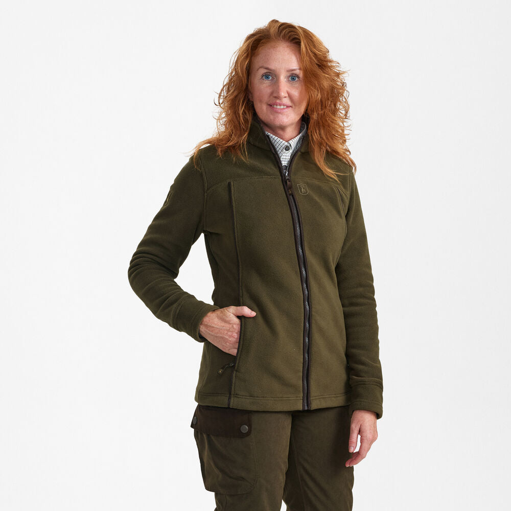 Deerhunter Lady Eagle fleece jacket Tarmac Green