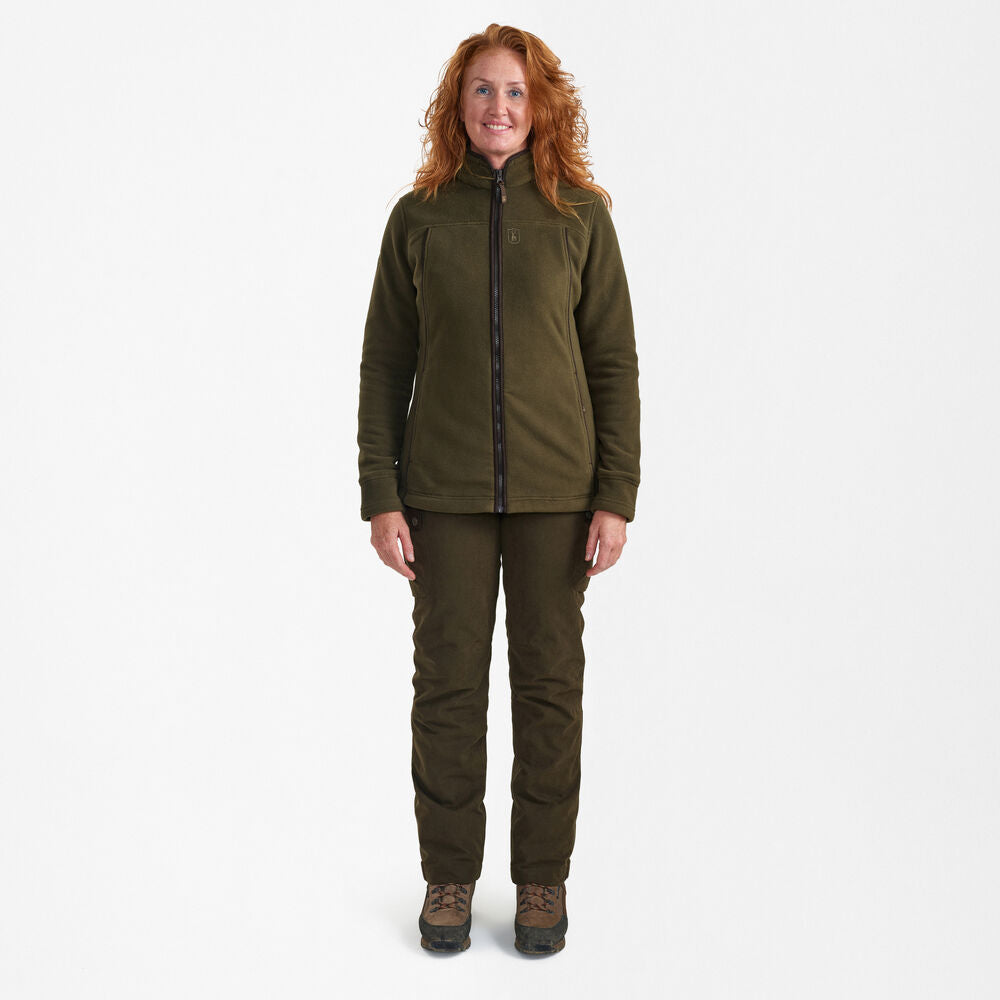 Deerhunter Lady Eagle fleece jacket Tarmac Green