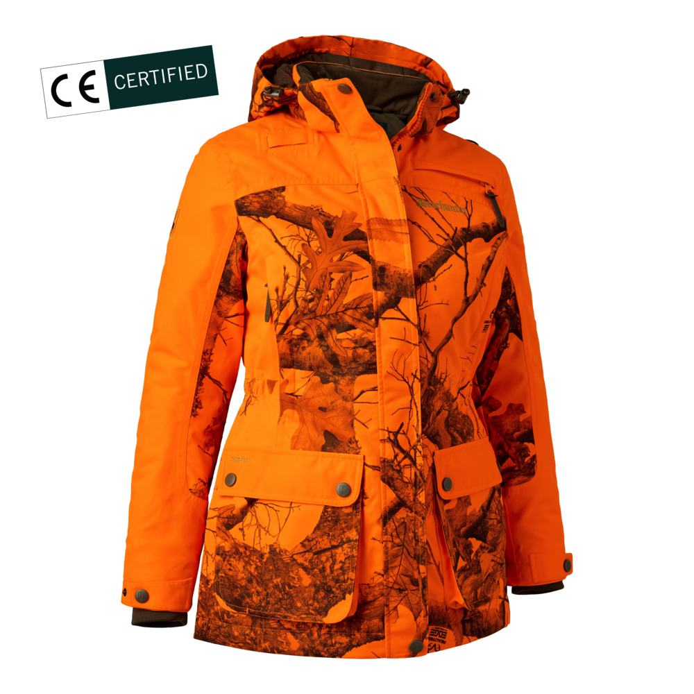 Deerhunter Lady Eagle winter jacket REALTREE EDGE® SAFETY ORANGE