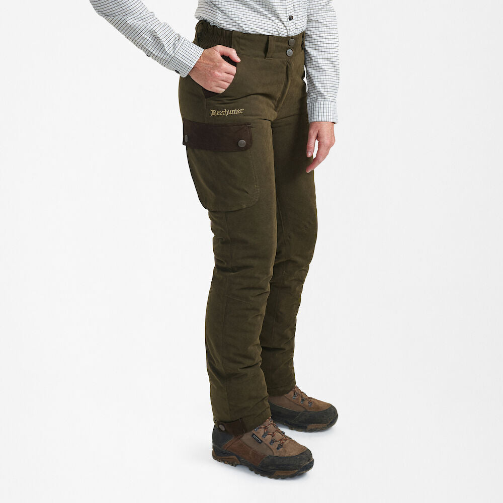 Deerhunter Lady Eagle winter trousers Tarmac Green