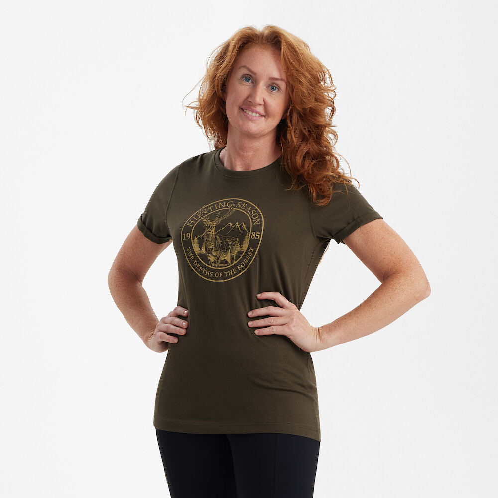 Deerhunter Lady Ella T-Shirt Adventure Green