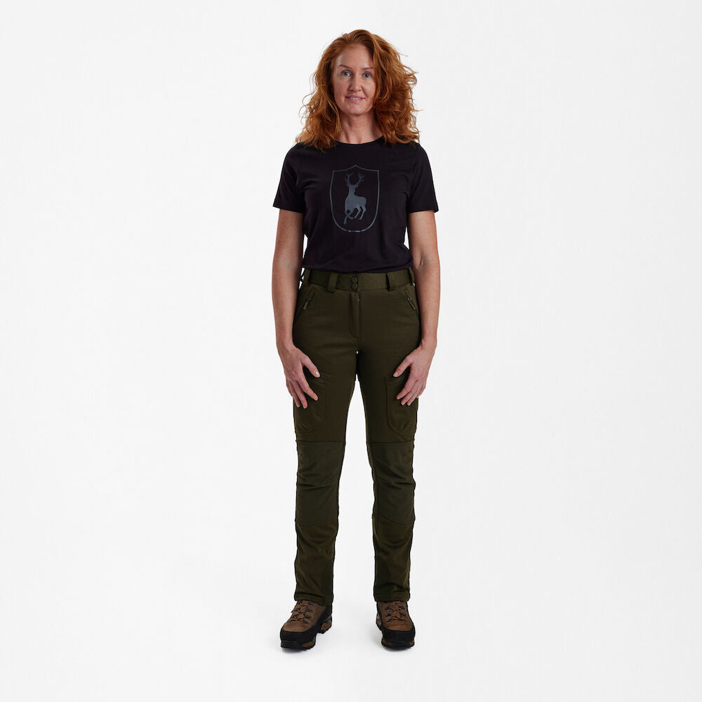 Deerhunter Lady Excape Softshell Pants Art Green