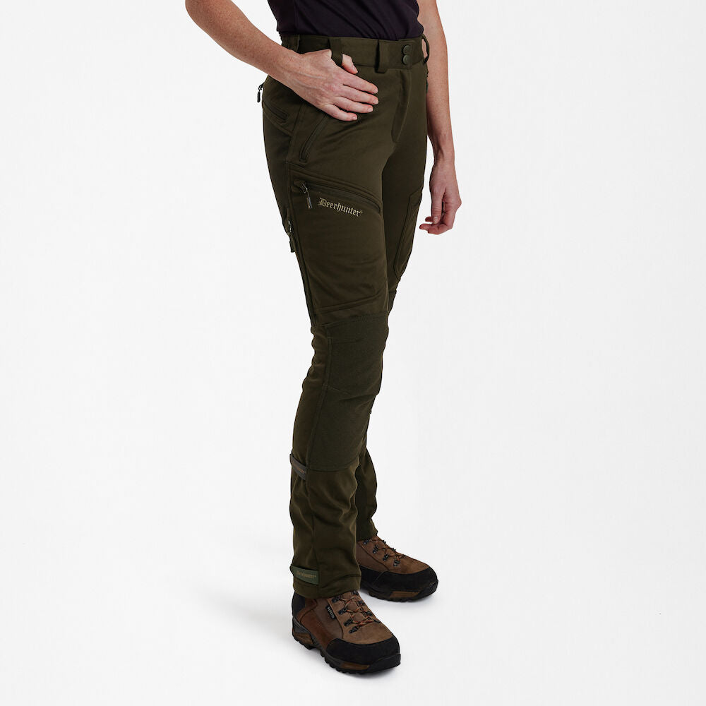 Deerhunter Lady Excape Softshell Pants Art Green