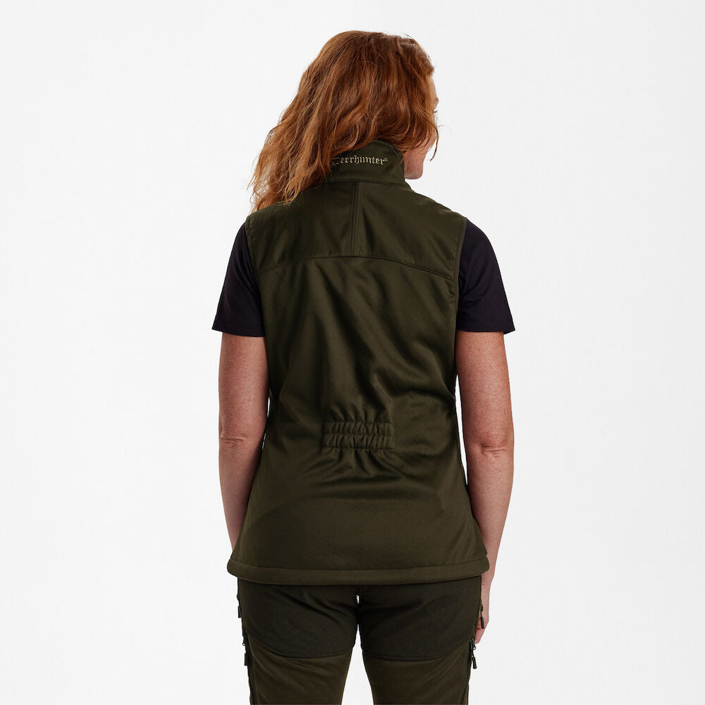 Deerhunter Lady Excape Softshell Vest Art Green