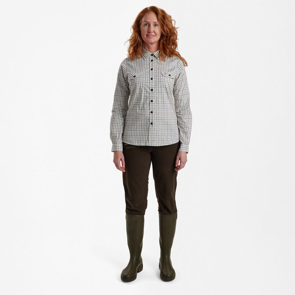 Deerhunter Lady Harper Shirt Green Check