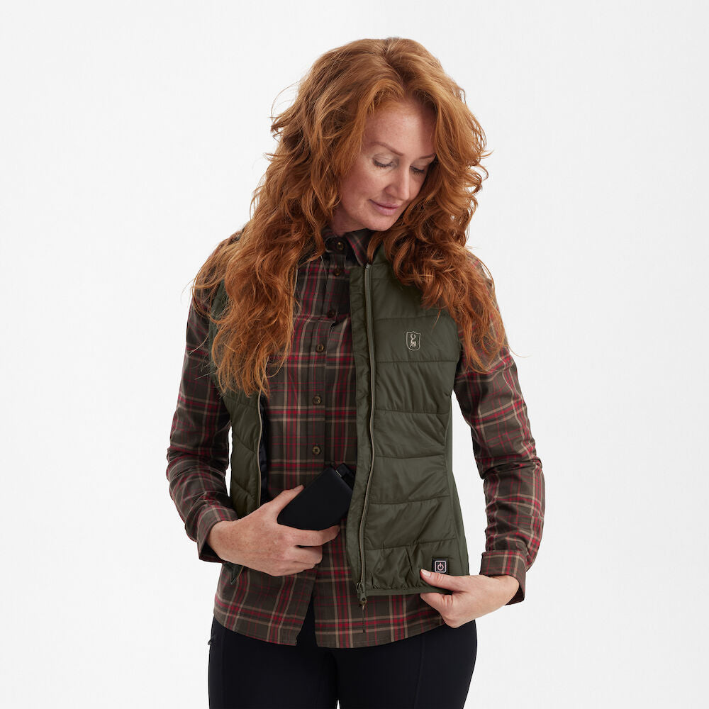 Deerhunter Lady Heat inner vest Deep Green