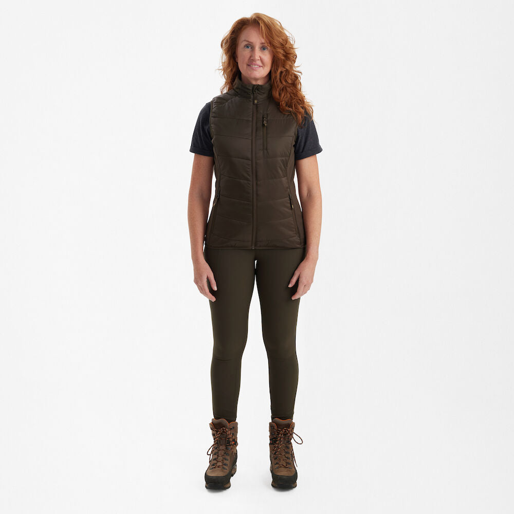 Deerhunter Lady Heat padded vest Wood
