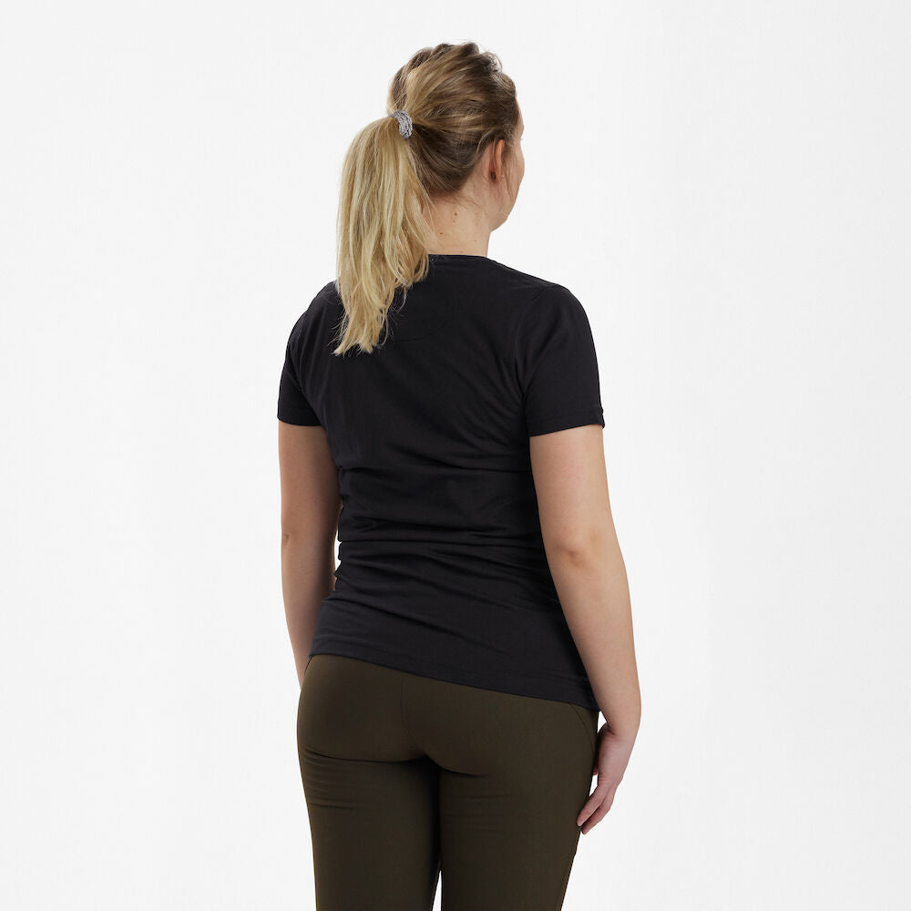 Deerhunter Lady Logo Majica Crna