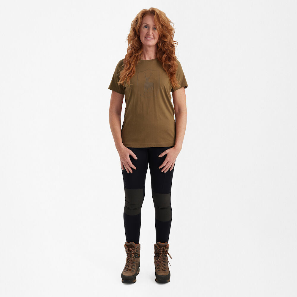 Deerhunter Lady Logo Majica – Butternut