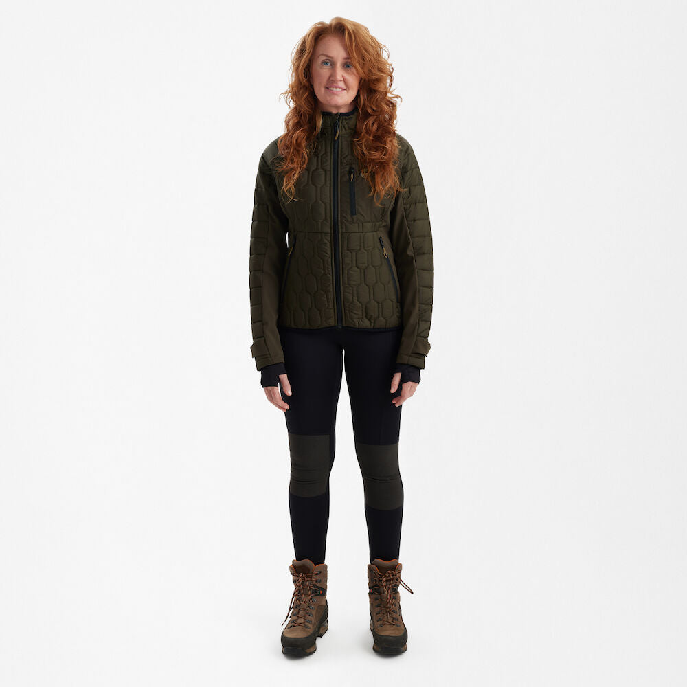 Deerhunter Lady Mossdale quilted jacket Forest Green