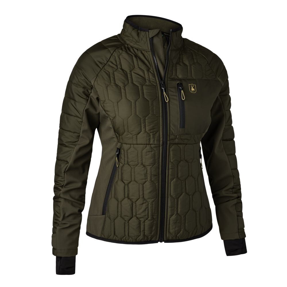 Deerhunter Lady Mossdale quilted jacket Forest Green