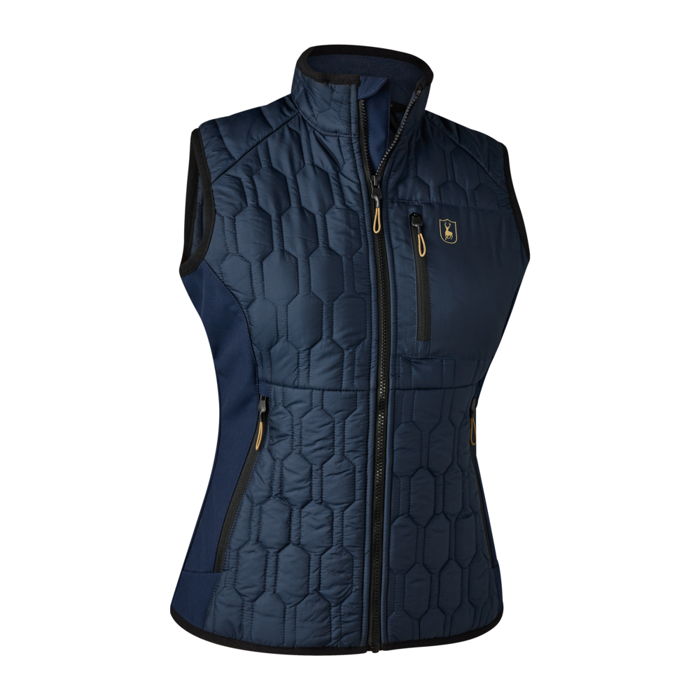 Deerhunter Lady Mossdale quilted vest Dress Blues