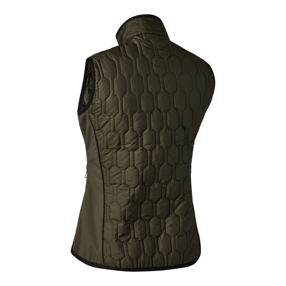 Deerhunter Lady Mossdale quilted vest Forest Green