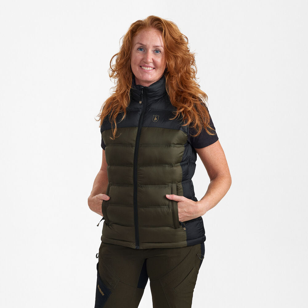 Deerhunter Lady Northward Padded Vest Rifle Green