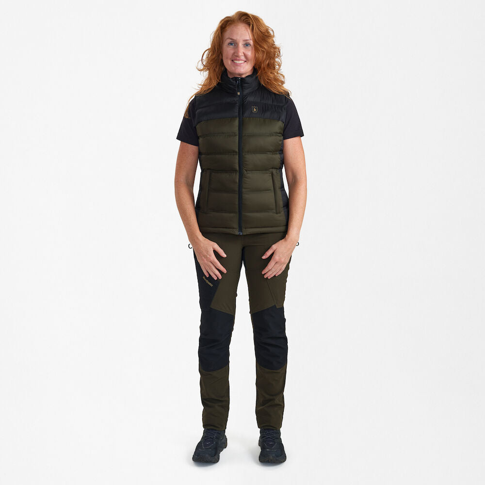 Deerhunter Lady Northward Padded Vest Rifle Green