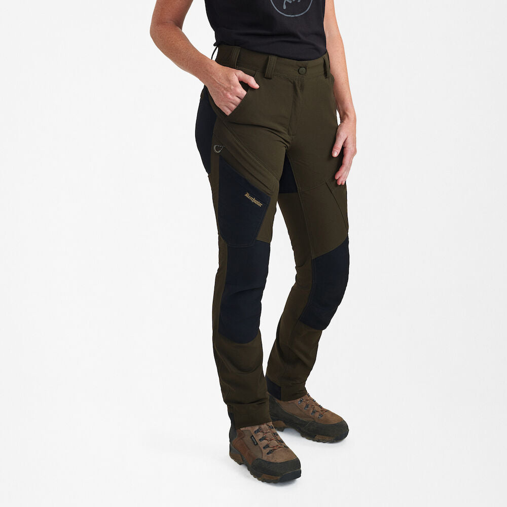 Deerhunter Lady Northward Pants Bark Green/Black
