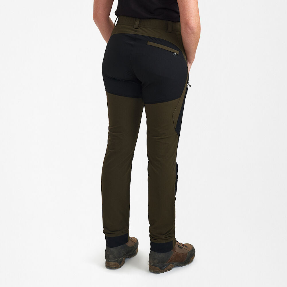 Deerhunter Lady Northward Pants Bark Green/Black