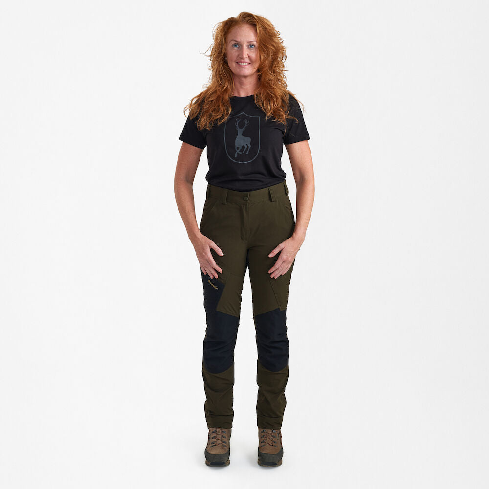 Deerhunter Lady Northward Pants Bark Green/Black