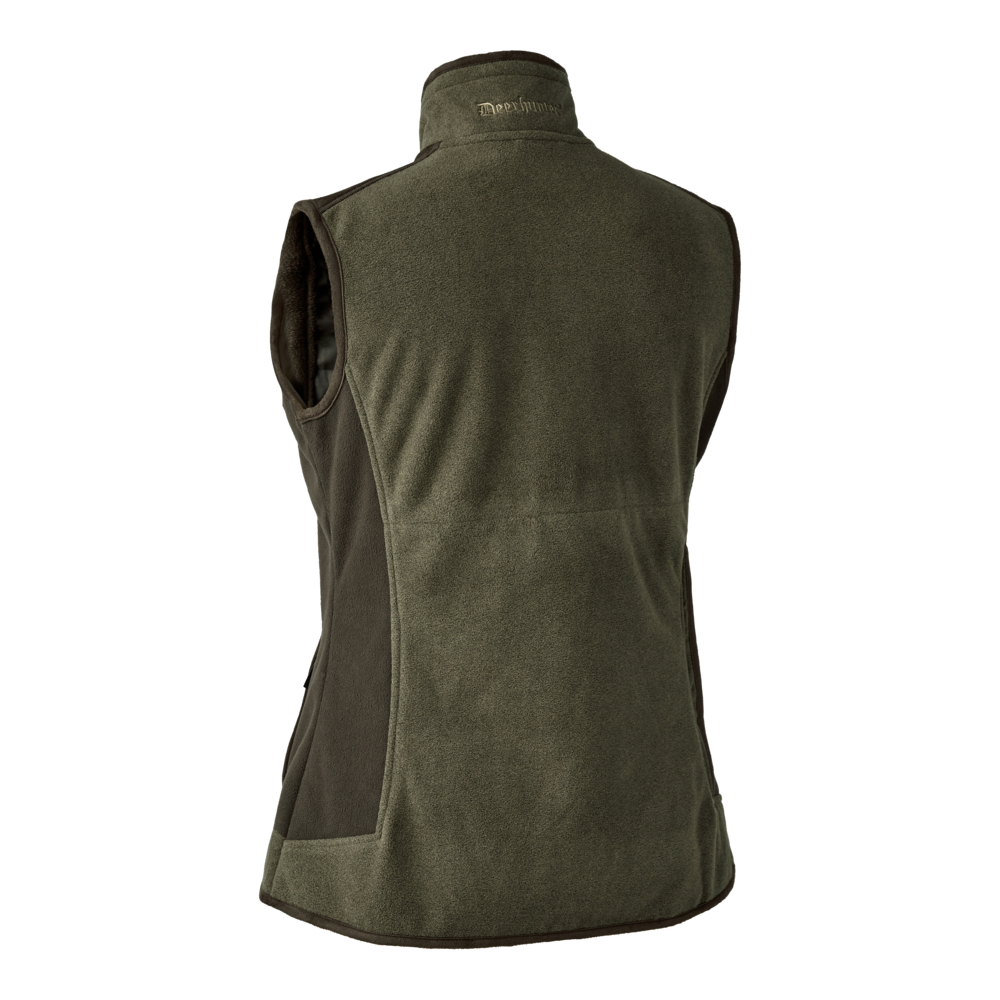 Deerhunter Lady Pam Bonded Fleece Vest Graphite Green Melange