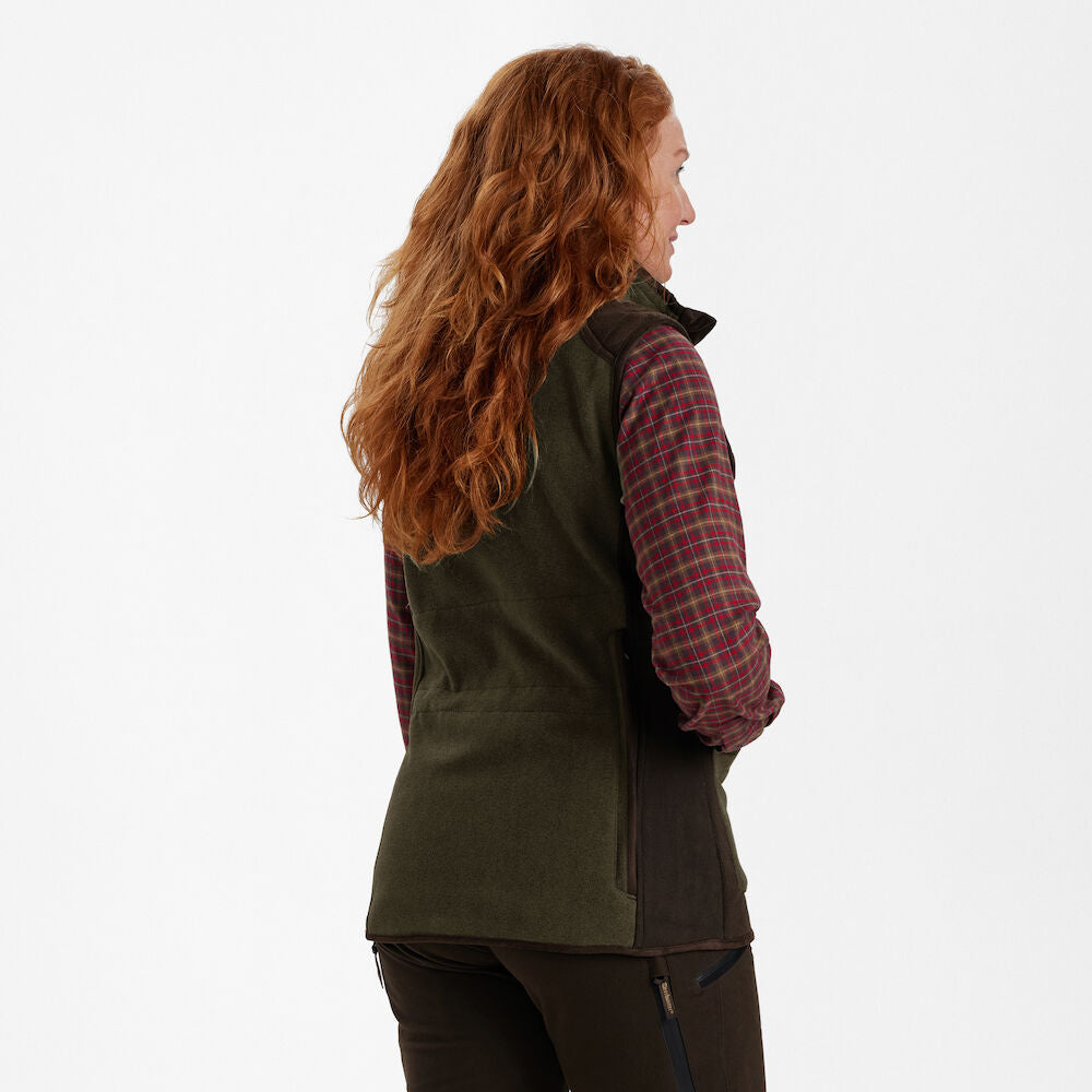 Deerhunter Lady Pam Shooting Vest Graphite Green Melange