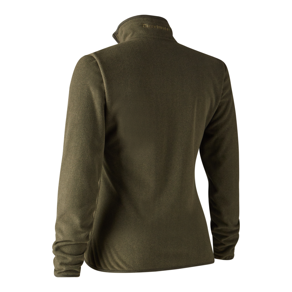 Deerhunter Lady Pam bonded fleece jacket - reversible Orange