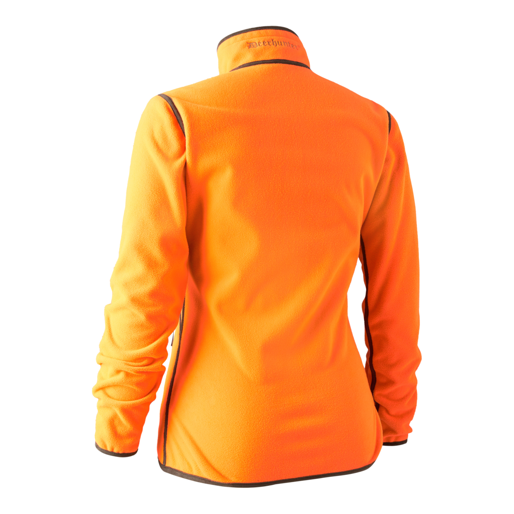 Deerhunter Lady Pam bonded fleece jacket - reversible Orange